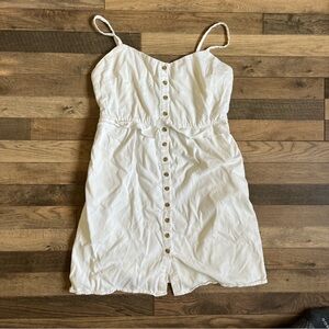 Loup white button down dress S